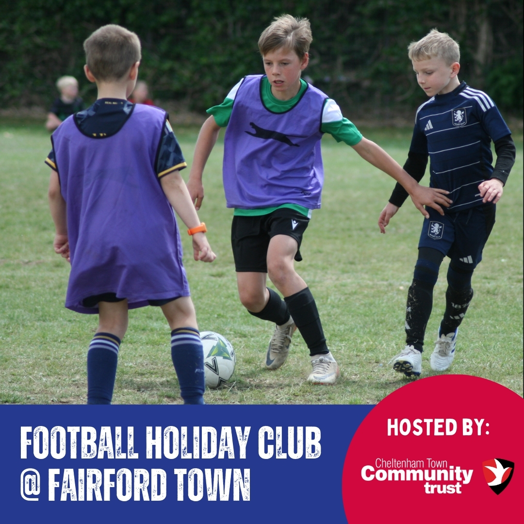CTFCCommunity's tweet image. ⚽ Football Holiday Fun in Fairford! ⚽ 

Join us on Mon 18 Aug at Fairford Youth FC, 9am–3pm, for ages 5–12. Games, skills, matches &amp;amp; FA-qualified coaches! All abilities welcome!

Book now ⬇️ 
officialsoccerschools.co.uk/cheltenhamtown…

#Fairford #FootballFun #CTCT