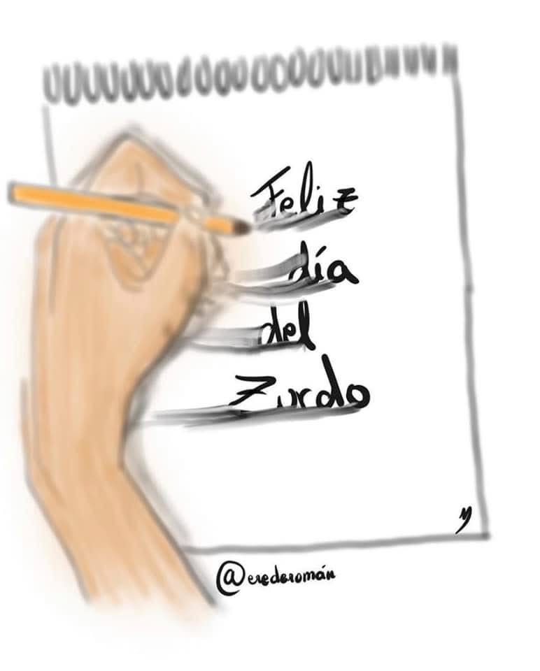Feliz #DiaInternacionalDelZurdo
zurdo porque lo ordinario se hace con la derecha.