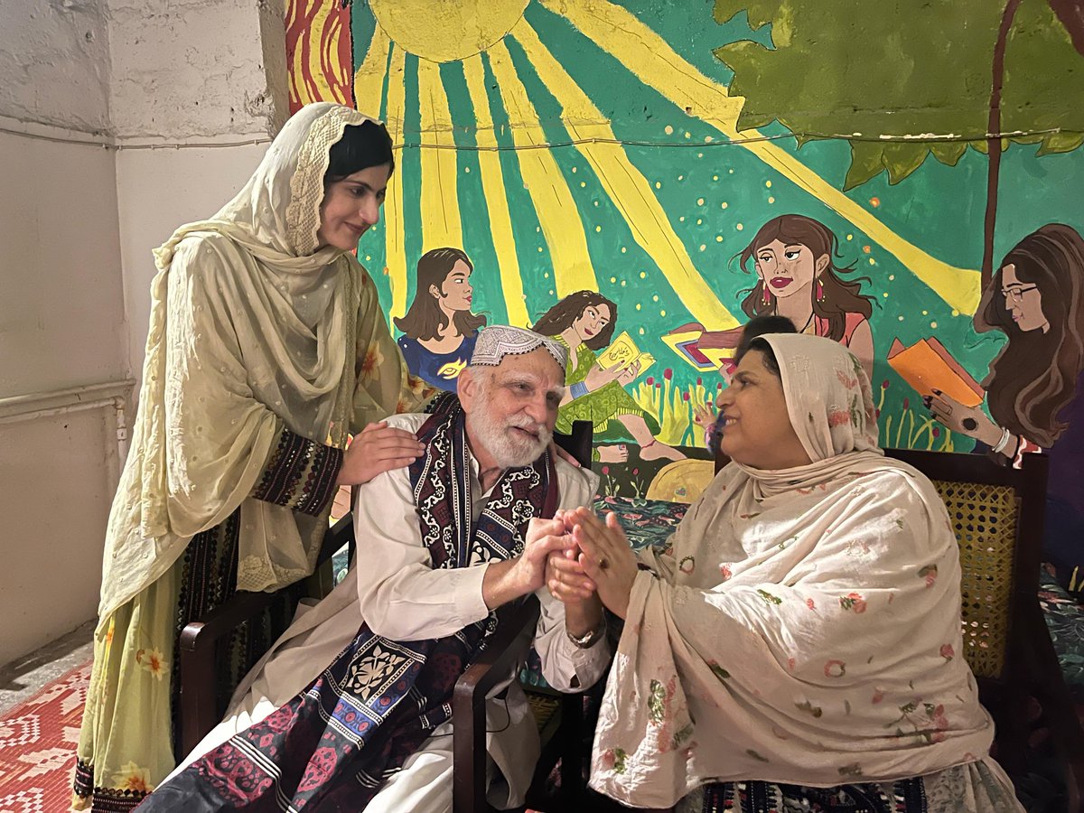 Sammi Deen epitomizes Defiance, Resilience, Tenacity, Wisdom and Courage all rolled into one. She is the daughter of Dr. Deen Mohammad who was abducted by the State on the 28thJune 2009.
She is a daughter to me too. Our Bond is that of Collective Struggle for Baloch Rights
1/4