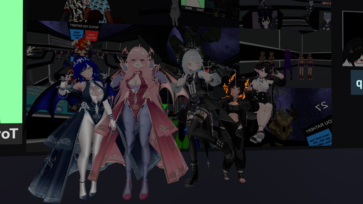 NyaMewVRC's tweet photo. Some pics of a vampire themed event I did with friends !
#VRChat https://t.co/URMF20lTG1