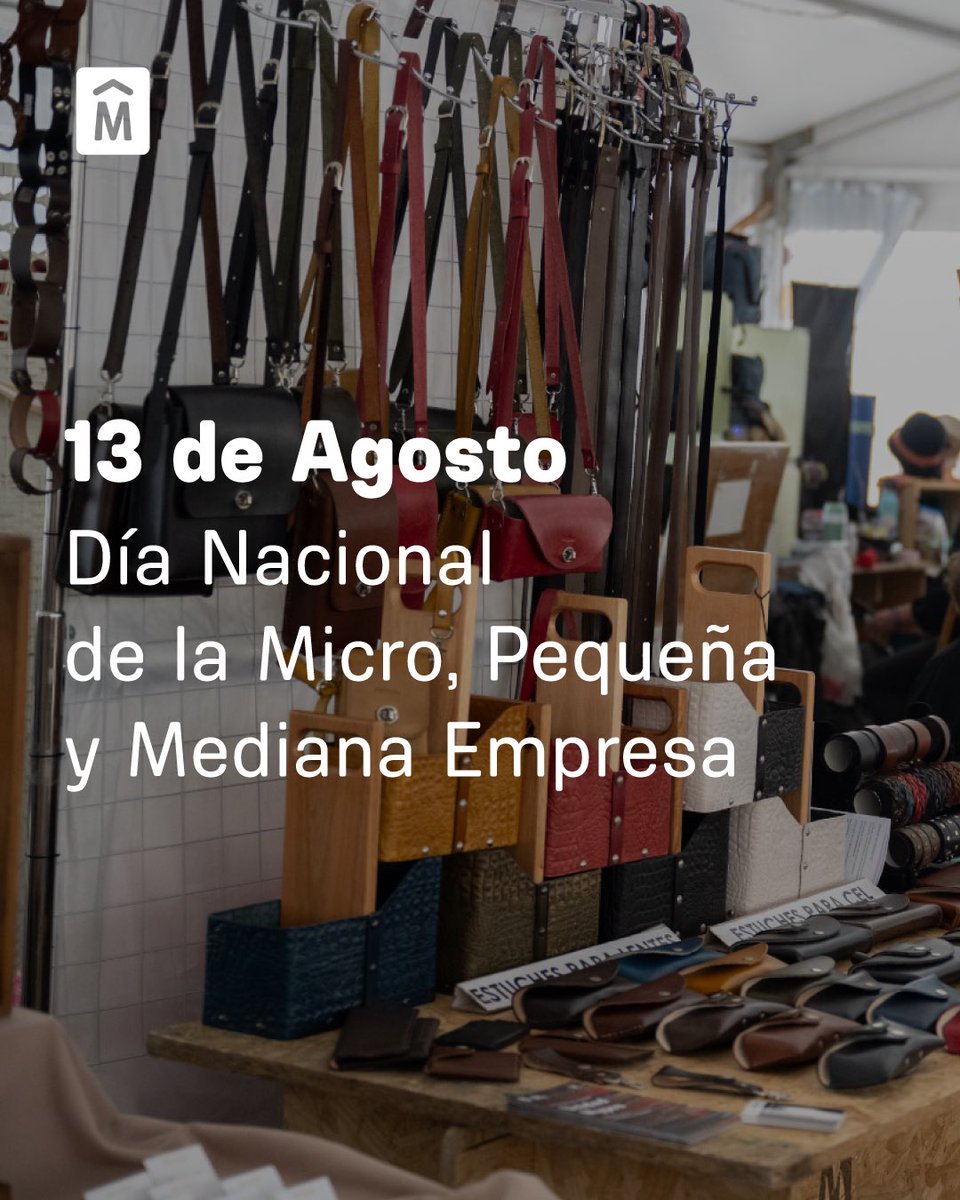 📅 13 de agosto | Día Nacional de las Mypes
📍 Feria de Emprendimientos en la explanada de la Intendencia
🗓 Del 11 al 15 de agosto | 10 a 18 h

Vení a conocer y apoyar el trabajo de emprendedoras y emprendedores de Montevideo. 💼✨

#DíaDeLasMypes #UnidadMypes