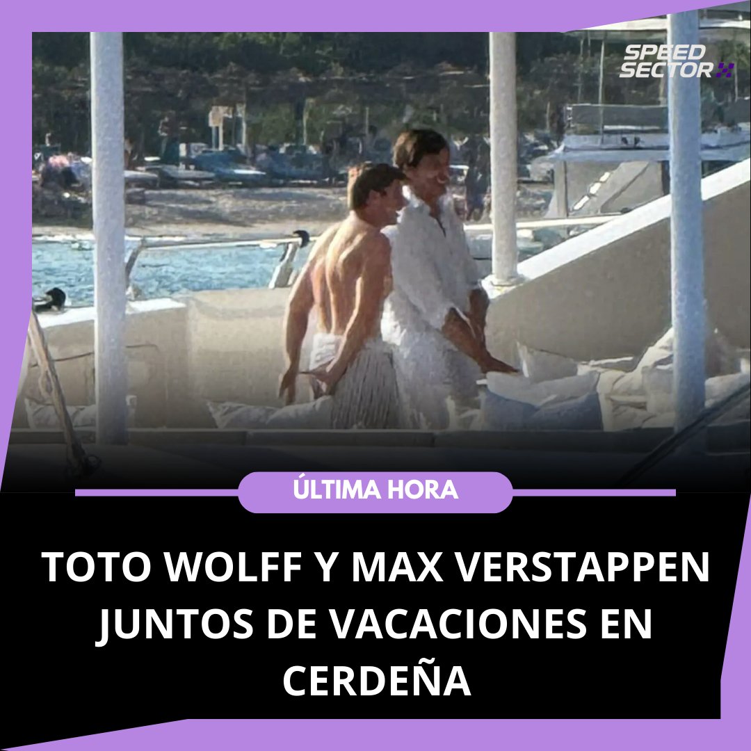 🛥️ VERSTAPPEN Y WOLFF DE VACACIONES JUNTOS EN CERDEÑA.

🤔 ¿De qué se habrá hablado en ese barco?

📷[Autosprint]

#F1