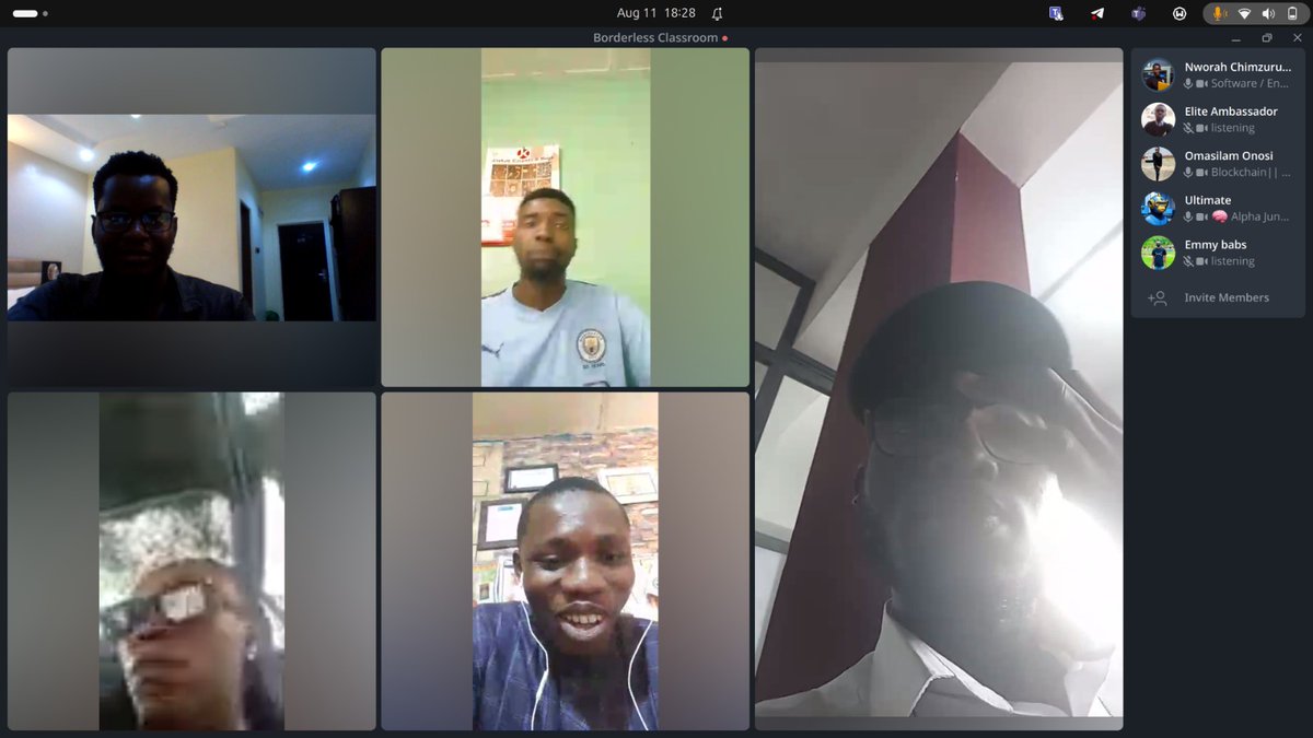 BorderlessDev👨🏼💻|#GG23 #Web3 for Universities (@borderlessdev) on Twitter photo GM GM 😊
It’s raining active learning at Borderless 🔥
Here’s a sneak peek from our ongoing Cipher Session and Borderless IT Programme.
At <a href="/BorderlessDev/">BorderlessDev👨🏼💻|#GG24 #Web3 for Universities</a>, we’re committed to more than just knowledge sharing, we’re building skills, fostering connections, and creating real GM GM 😊
It’s raining active learning at Borderless 🔥
Here’s a sneak peek from our ongoing Cipher Session and Borderless IT Programme.
At <a href="/BorderlessDev/">BorderlessDev👨🏼💻|#GG24 #Web3 for Universities</a>, we’re committed to more than just knowledge sharing, we’re building skills, fostering connections, and creating real