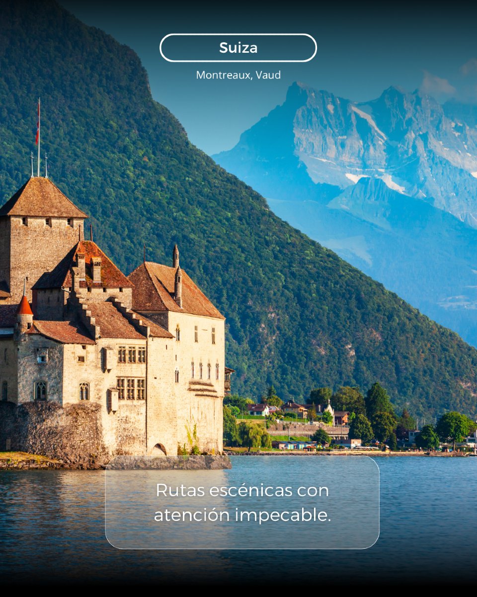 CTSCollection's tweet photo. Suiza: rutas escénicas, chalets de lujo y paisajes que inspiran calma.
Un viaje donde la belleza alpina se encuentra con la hospitalidad más refinada.

 #CTSCollection #SwissLuxury #BespokeExperiences https://t.co/yr3XyH7fOd