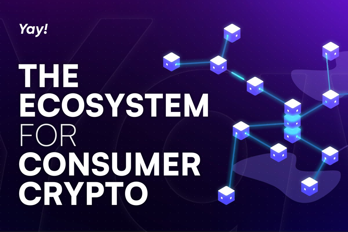 Yay! is the ecosystem for consumer crypto.

Web2とWeb3の交差点で、コミュニティ主導のオンボーディングを
参加が価値に変わる体験を

コンシューマークリプトの未来は、ここに