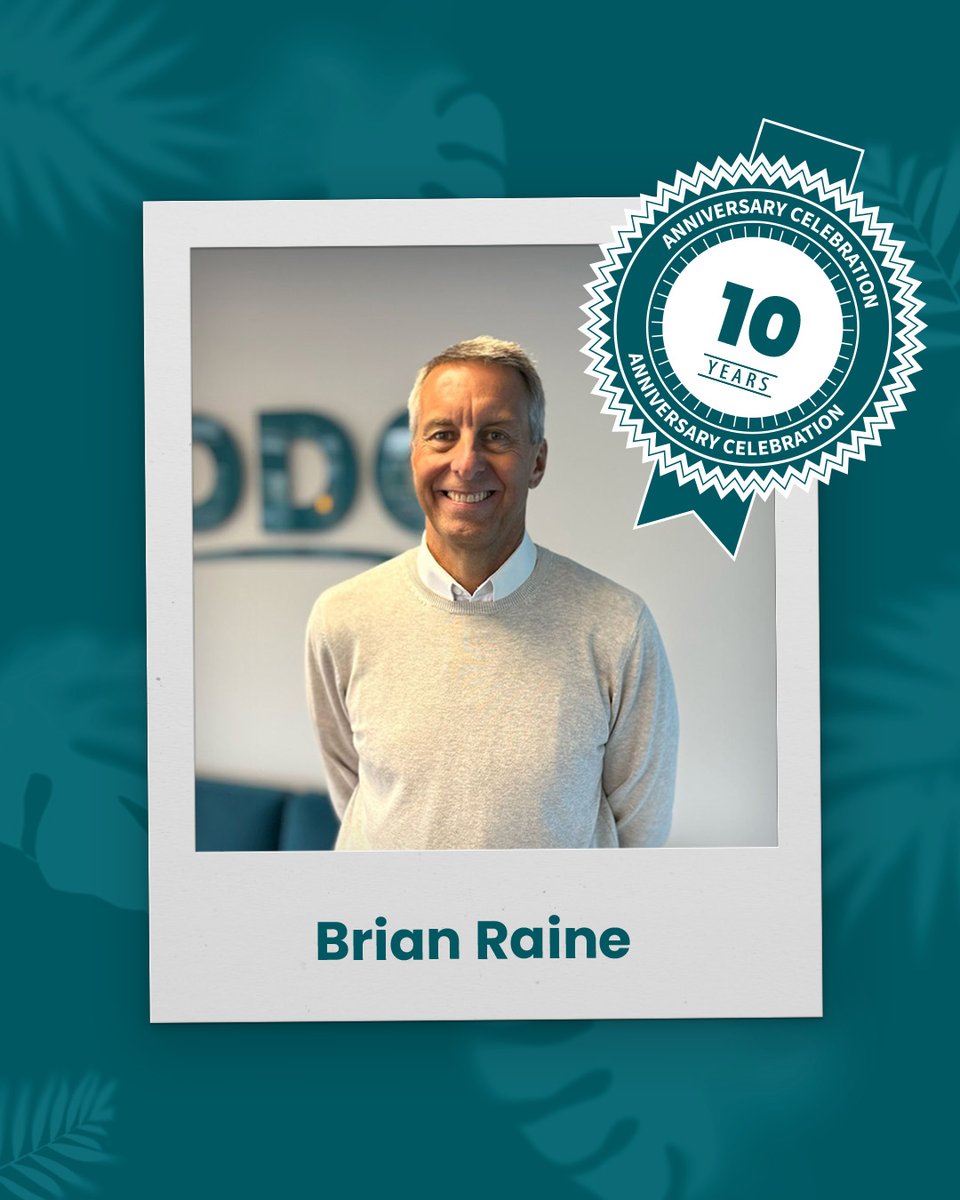 we_are_ddc's tweet photo. Congratulations to our International Sales Director Brian Raine for completing 10 years of service at DDC 🎖️ 

His dedication, skill, and hard work over the past decade have made a real difference, and we’re grateful for everything he contributes to the team.

#10Years #WeAreDDC https://t.co/qdNBBq5Ph3