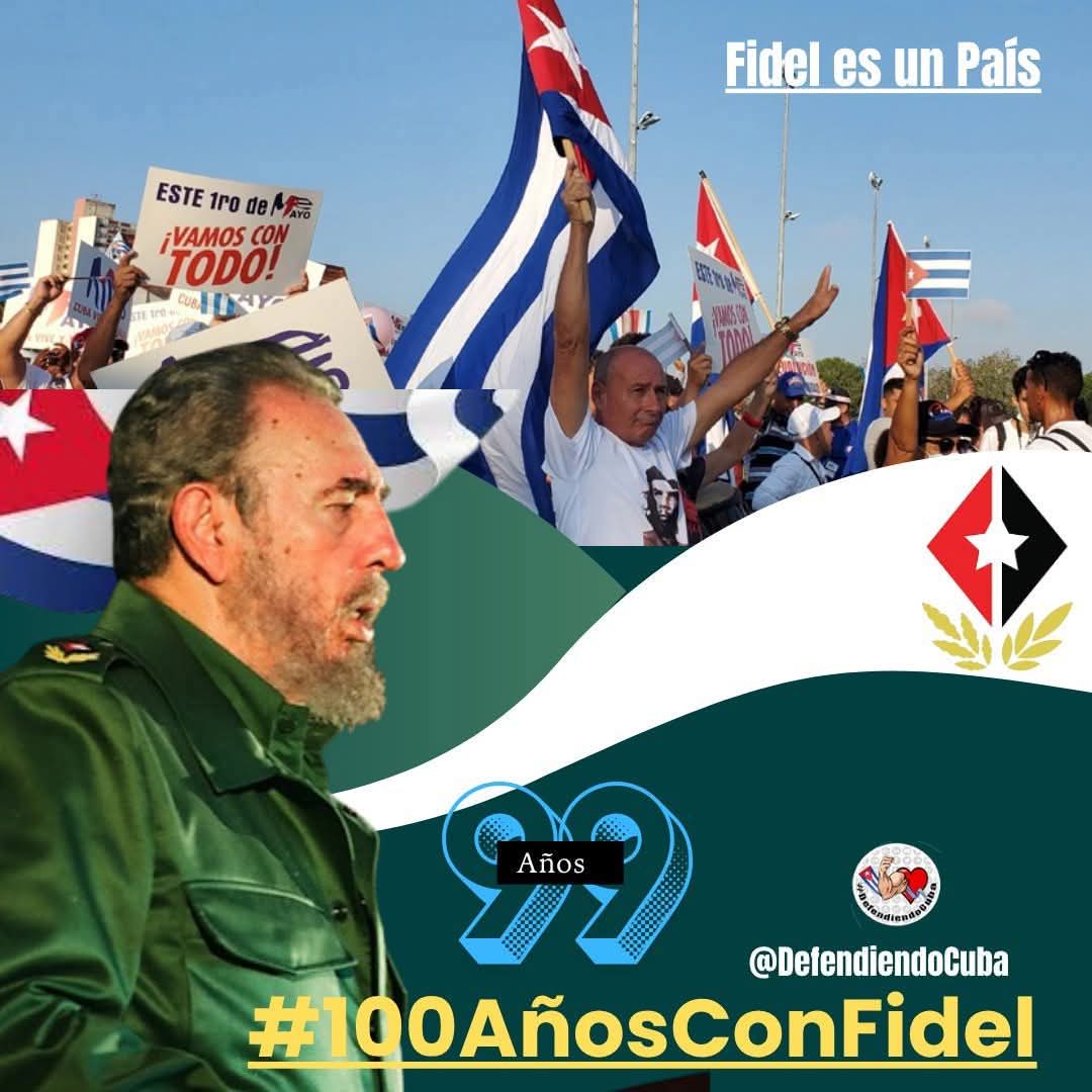 Fidel por siempre!