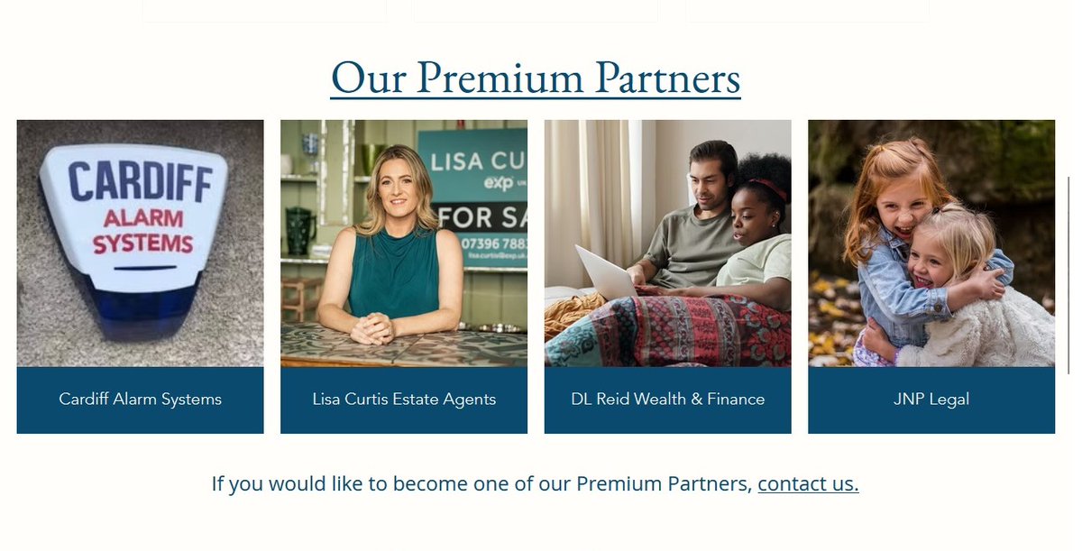 Looking for local expertise? Try our Premium Partners <a href="/JNPLEGAL/">JNP LEGAL</a> Lisa Curtis Estate Agents, <a href="/Cardiffalarm/">Cardiff Alarm System</a>  Systems <a href="/DLReidWealth/">David L Reid</a>  
rhiwbina.info/business-direc… #rhiwbina #cardiff #shoplocal #localbiz