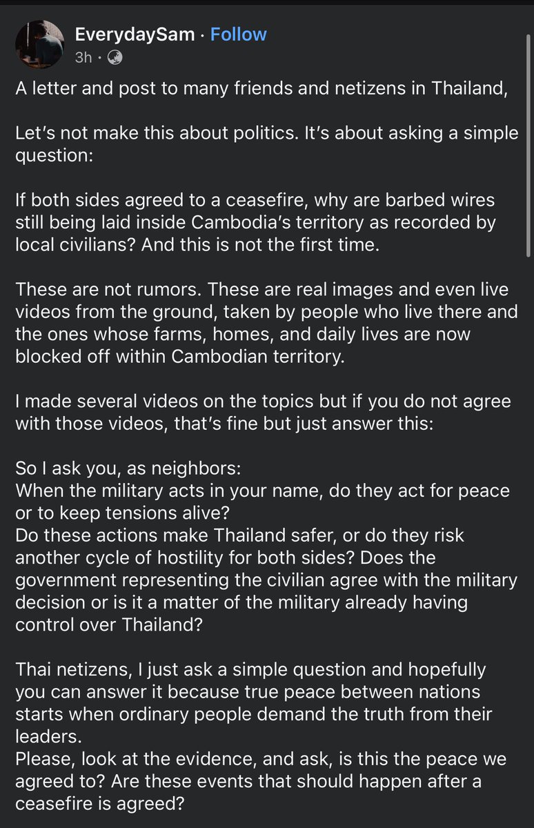 Honglin28's tweet photo. I don’t is Thailand should call themselves a human or not.

#ThailandViolatestheceasefire
#ThailandAgainstGBC https://t.co/YosqUo0LT2