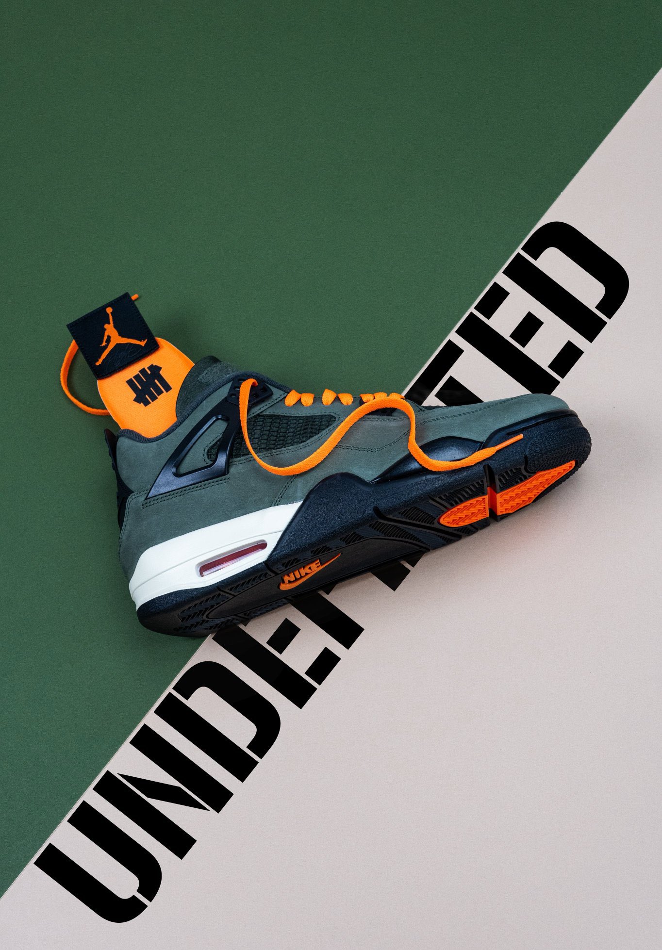 靴 Undefeated Nike Air Jordan 4 Retro28.5cm Undefeated Nike Air Jordan 4 Retro28.5cm（NIKE Air Jordan 4