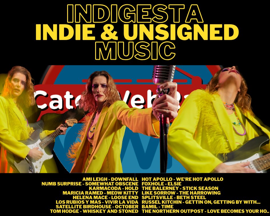 #NowPlaying #Indigesta
<a href="/amileighmusic/">amileighmusic</a>
<a href="/SurpriseNu72480/">Numb Surprise</a>
<a href="/Karmacoda/">Karmacoda</a>
<a href="/MariciaRamed/">Maricia RaMed</a>
<a href="/HelenaMace/">Helena Mace</a>
#LosRubiosYMas
Daniy'el feat. Mya
#TomHodge
#HotApollo
#Foxhole
#TheBalerney
#LikeSorrow
#Splitsville
<a href="/Russel_Kitchin/">Russel Kitchin Music</a>
<a href="/BamilMusic/">Bamil</a>
@TheNorthernOutpostBand