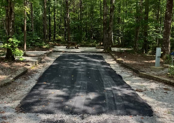GreeterFalls's tweet photo. Newly Renovated RV sites and Common Areas. Come, camp at Greeter Falls Campground and feel the difference. https://t.co/Z0vHj0v8S2