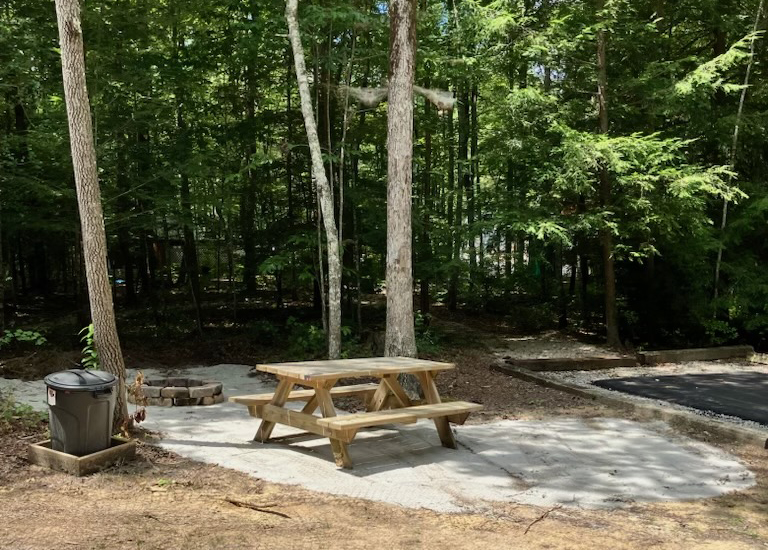 GreeterFalls's tweet photo. Newly Renovated RV sites and Common Areas. Come, camp at Greeter Falls Campground and feel the difference. https://t.co/Z0vHj0v8S2
