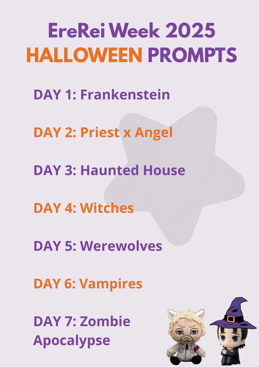 Ererei Week 2025 | 24th - 31st Oct. (@reiereweek) / Posts / X