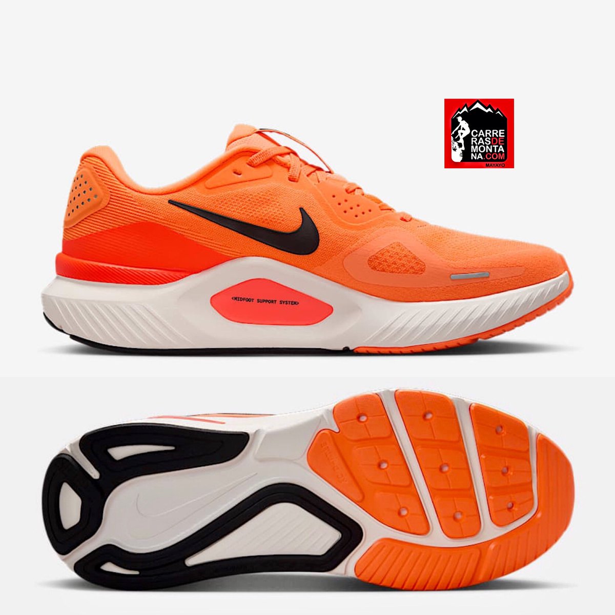 CarrerasMontana's tweet photo. NIKE STRUCTURE 26: Zapatillas pronador hombre y mujer superventas. PVPR 140€, amortiguación 100% React X y enorme oferta de colores hombre y mujer. Análisis y alternativas por Mayayo:
Lee 👉 https://t.co/K36bQY8VWK
#nikestructure https://t.co/OhS5h6ohnj