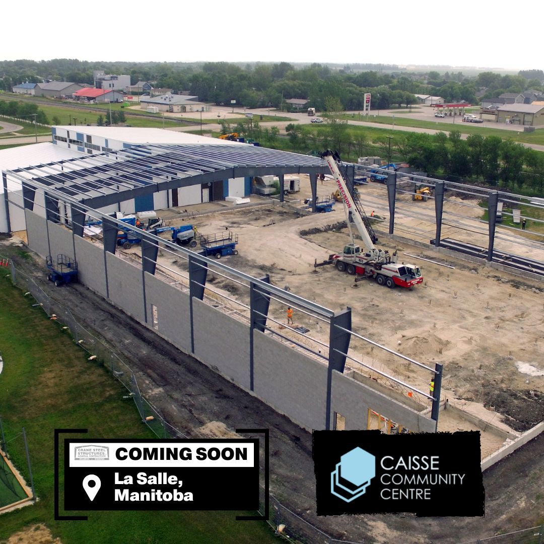 Caisse Community has come a long way in a very short time!
From Breaking ground in May to this beautiful shot from last week!

Looking forward to seeing more, who else?

🌐 cranesteel.com