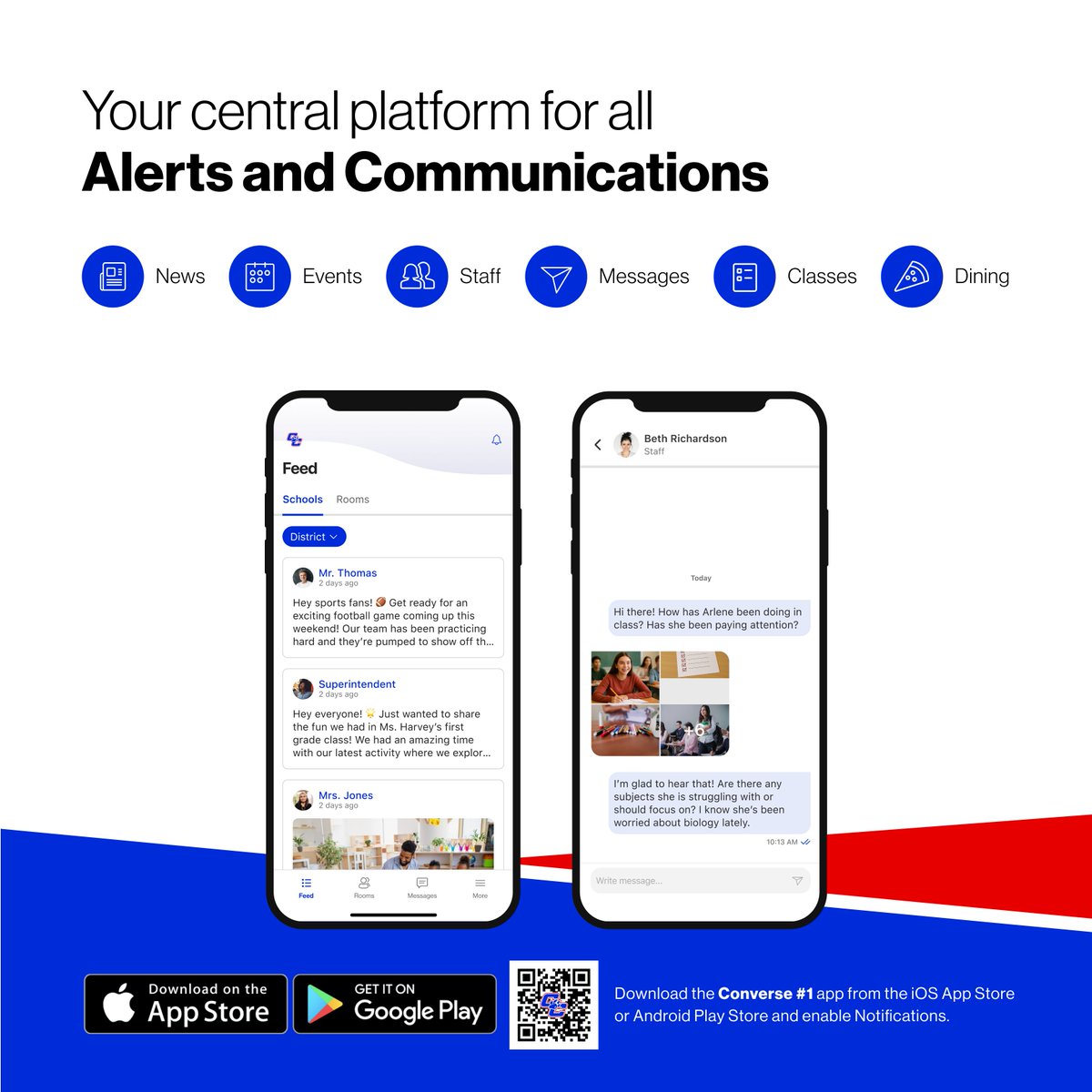 We're thrilled to announce the new app for Converse #1!

It's everything CCSD1,
in your pocket!

With the new app, you can access documents, events, news updates and important alerts.

Download for Android aptg.co/JHK7nx 
Download for iPhone aptg.co/9tssRt