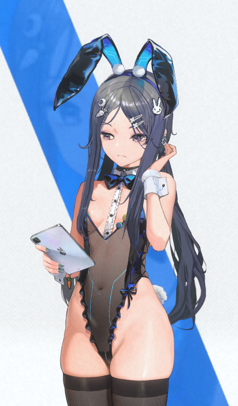 TMTM4a's tweet image. It’s too cute, I’m losing my mind 😭💖
#NIKKE  #Exia  #bunnygirl