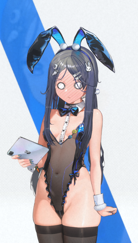 TMTM4a's tweet image. It’s too cute, I’m losing my mind 😭💖
#NIKKE  #Exia  #bunnygirl