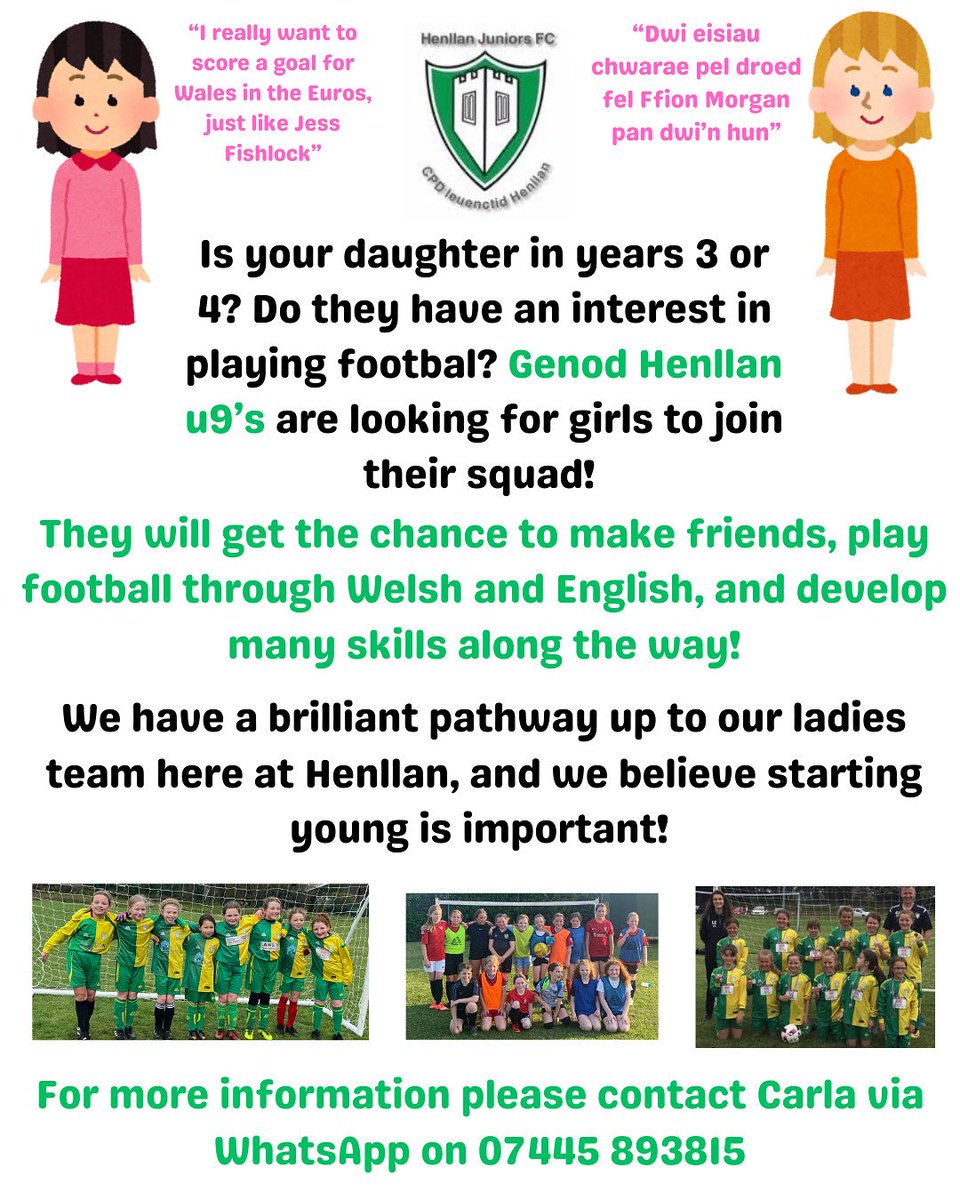 CPD Ieuenctid Henllan FC Juniors (@hfcjuniors) on Twitter photo 