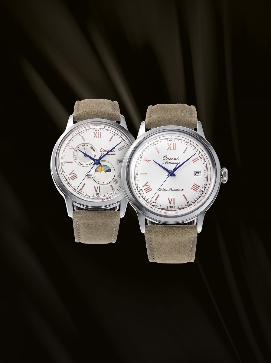 OrientWatchUSA's tweet photo. 75 years of beautiful, classic, and timeless design. Since 1950. 

These limited edition 75th anniversary pieces are available at https://t.co/vkLGlKO6zD.

Models: RA-AK0808S30B, RA-AC0027S30B

https://t.co/86oq6U1dpA https://t.co/IhWt6DMkrW