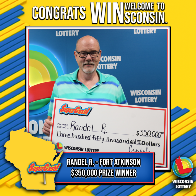 wilottery's tweet photo. ๐๐ฅณATTENTION EVERYONE.
We have a new member of the #WINsconsin club.
Randel R. won $350,000 after buying a winning SuperCash! ticket at Festival Foods on 328 Washington St. in #FortAtkinson.
๐๐๐Let's all give a round of applause for Randel.
Learn more about SuperCash! at https://t.co/syfa2G4fL5.
#WelcomeToWINsconsin #WiscoWinner