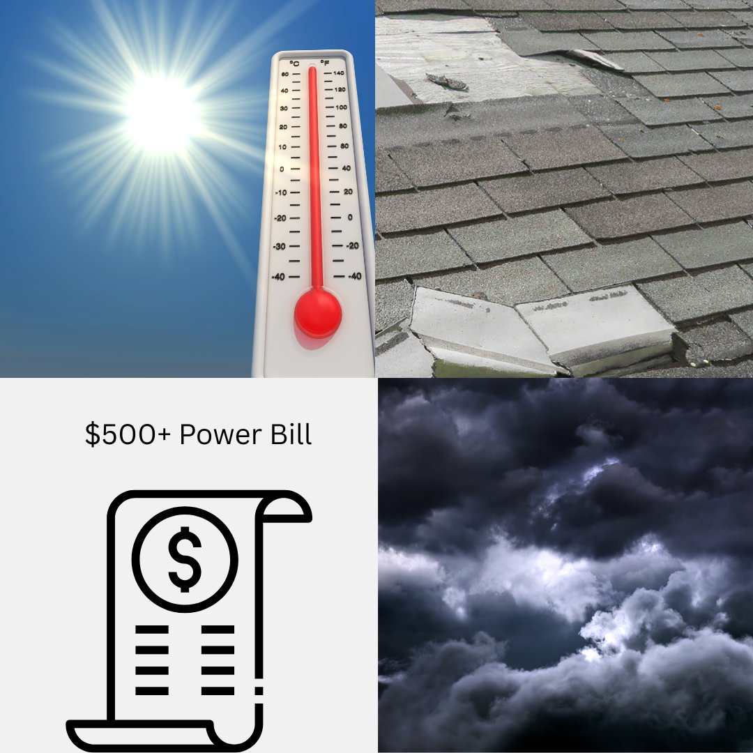 GleasonRoofing's tweet image. "THIS Starter Kit Won’t Survive Monsoon Season! 🌧️🔥

If your Phoenix roof is rocking this "starter pack," you’re one storm away from disaster)

#PhoenixRoofing #ByeByeBuckets #RealProtection #phoenixroofing #phoenix #roofingexperts #roofing #builttolast #monsoonready