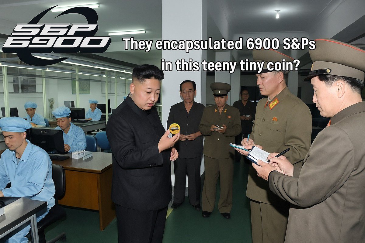 Yes, they did it in Jing Ping’s lab 🪽!

SPX6900 💹🧲