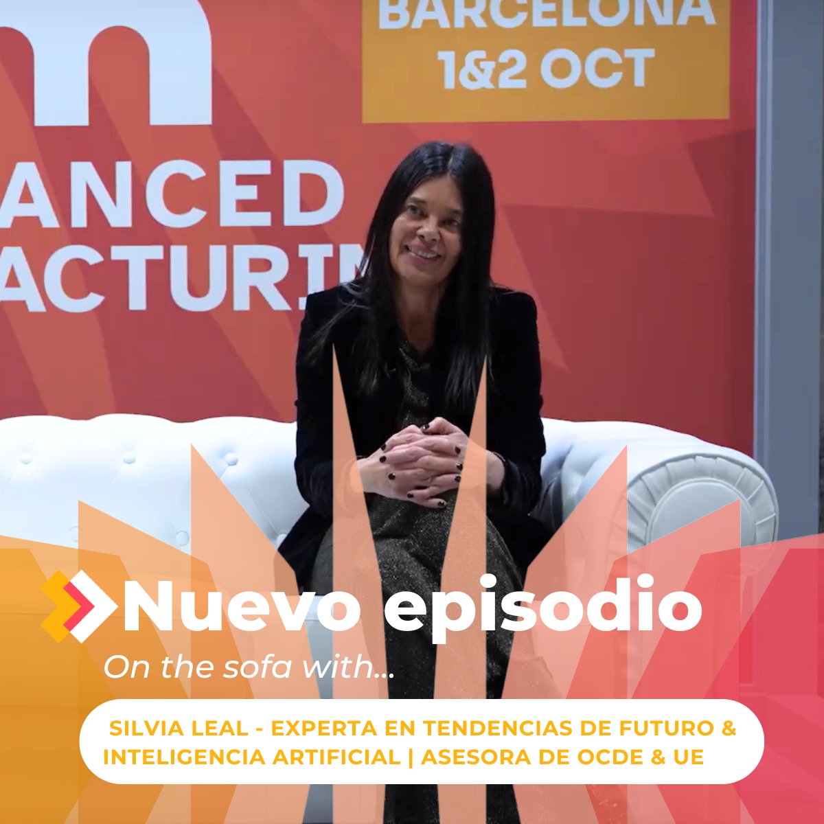La industria no para, y nosotros tampoco. En el On The Sofa de hoy compartimos a Silvia Leal y su visión sobre la IA en manufactura: “La IA lidera la innovación y debemos aprovechar la inercia”.

¡Nos vemos en las ferias!
1 y 2 de octubre FIRA
5 y 6 de noviembre IFEMA