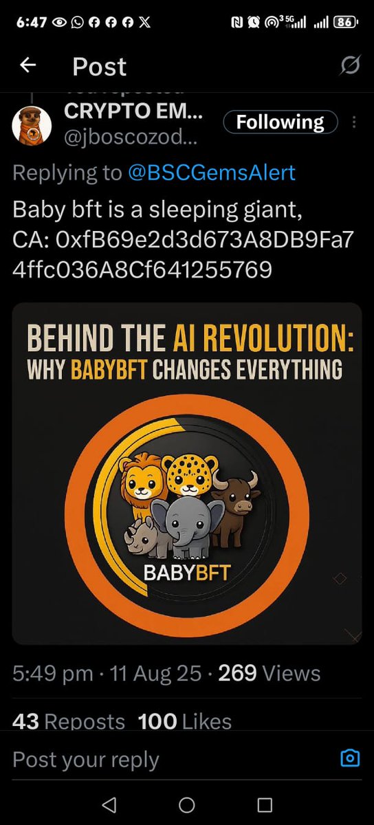 ntlnta001's tweet photo. @Kelkersnr @BabyBft @VengieZim #BFT To The World https://t.co/tSGtPHPoDS