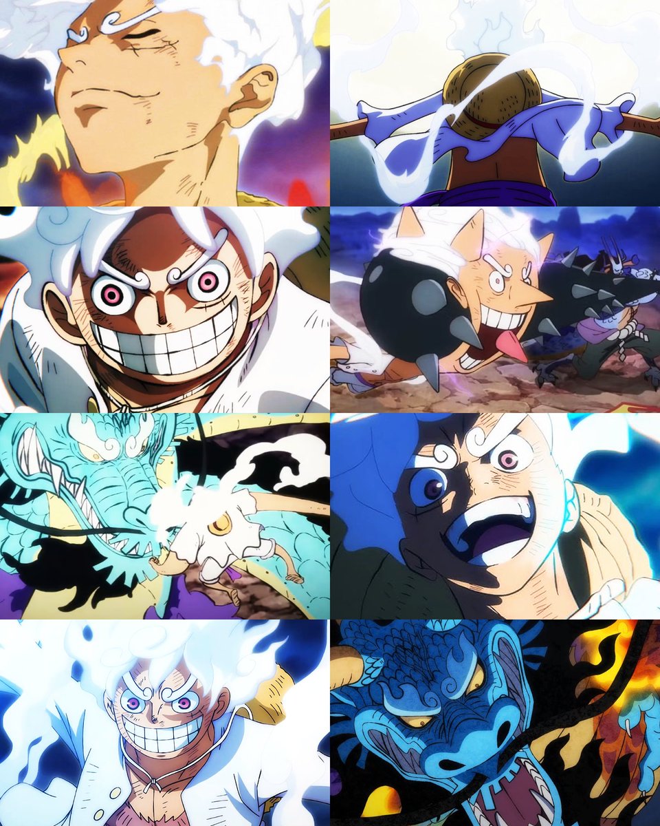 🚨 Il y a 2 ans aujourd'hui dans l'anime One Piece on assistait au début du Gear 5 avec le combat entre Luffy et Kaido !

Avec du recul vous en pensez quoi de cette transformation ?
