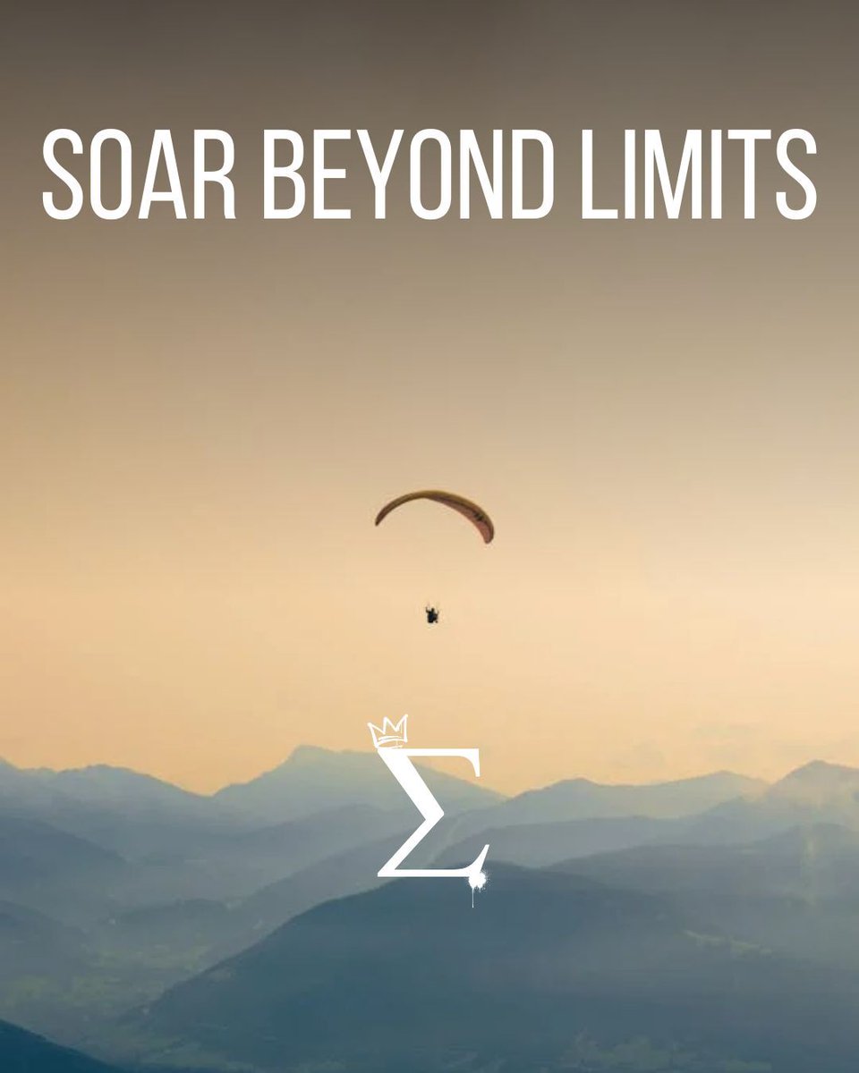 SigmaMeUp's tweet image. They told me to settle.
I chose to soar. 🚀

#SigmaMindset #SigmaMyself #DailyMotivation #MindsetMatters #DreamBig #StaySigma