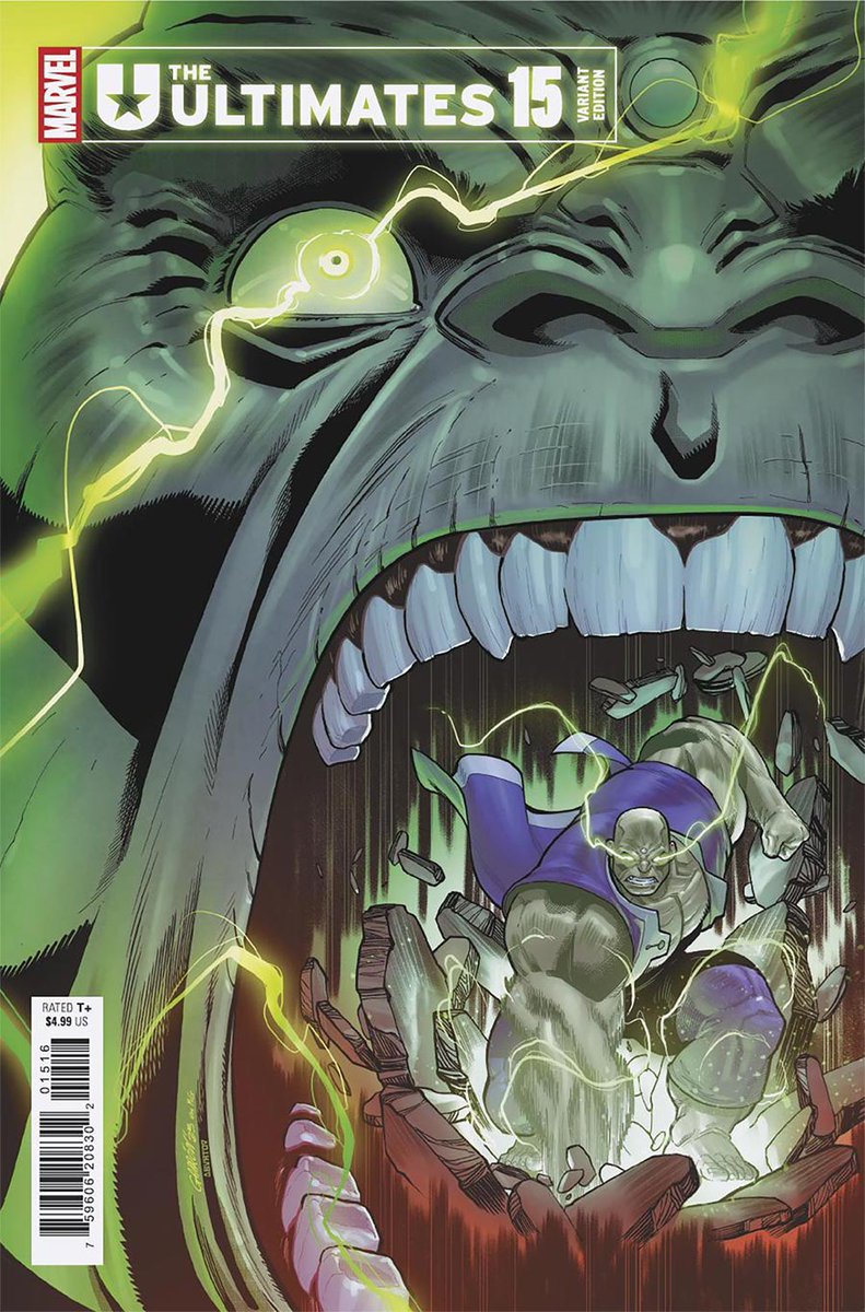 The Ultimates 15 hits LCS shelves today, debuting the Ultimate Shang-Chi of Earth 6160!

Check out the issue synopsis, creator info and variants 
 over at Marvel.