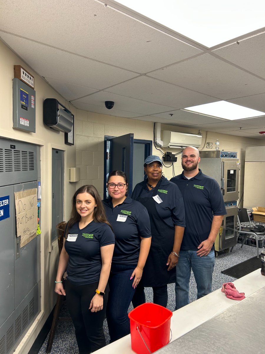 Our Nymeo team served food at the Frederick Rescue Mission—filled with gratitude and impact! 🌟 Discover ways to help: therescuemission.org/serve/voluntee…