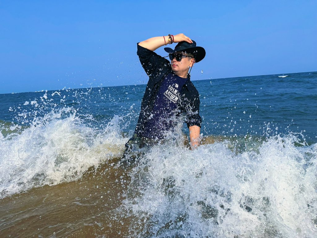 海岸のカウボーイ