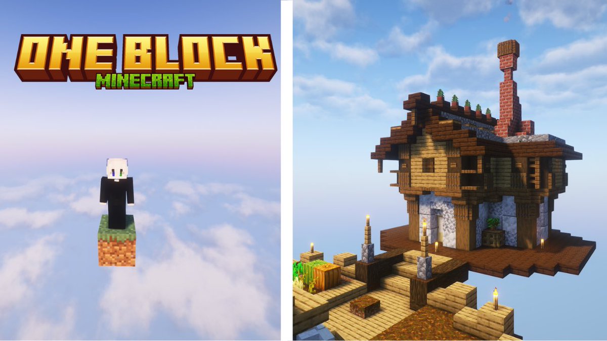 JROKBlock's tweet photo. NEW EPISODE OF ONE BLOCK! 

THANKS FOR WATCHING 🤍

https://t.co/sKs8TtQChE

#Minecraft https://t.co/vDeMCsxfdS