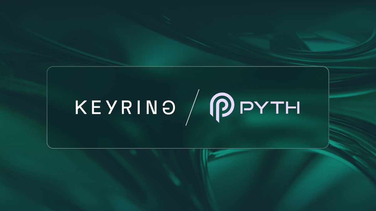 Partnering with @PythNetwork to deliver high-fidelity, low-latency price  feeds direct from institutional sources, setting the standard for data  infrastructure in crypto. Our zkVerified vault relies on Pyth for  real-time, tamper-proof data to