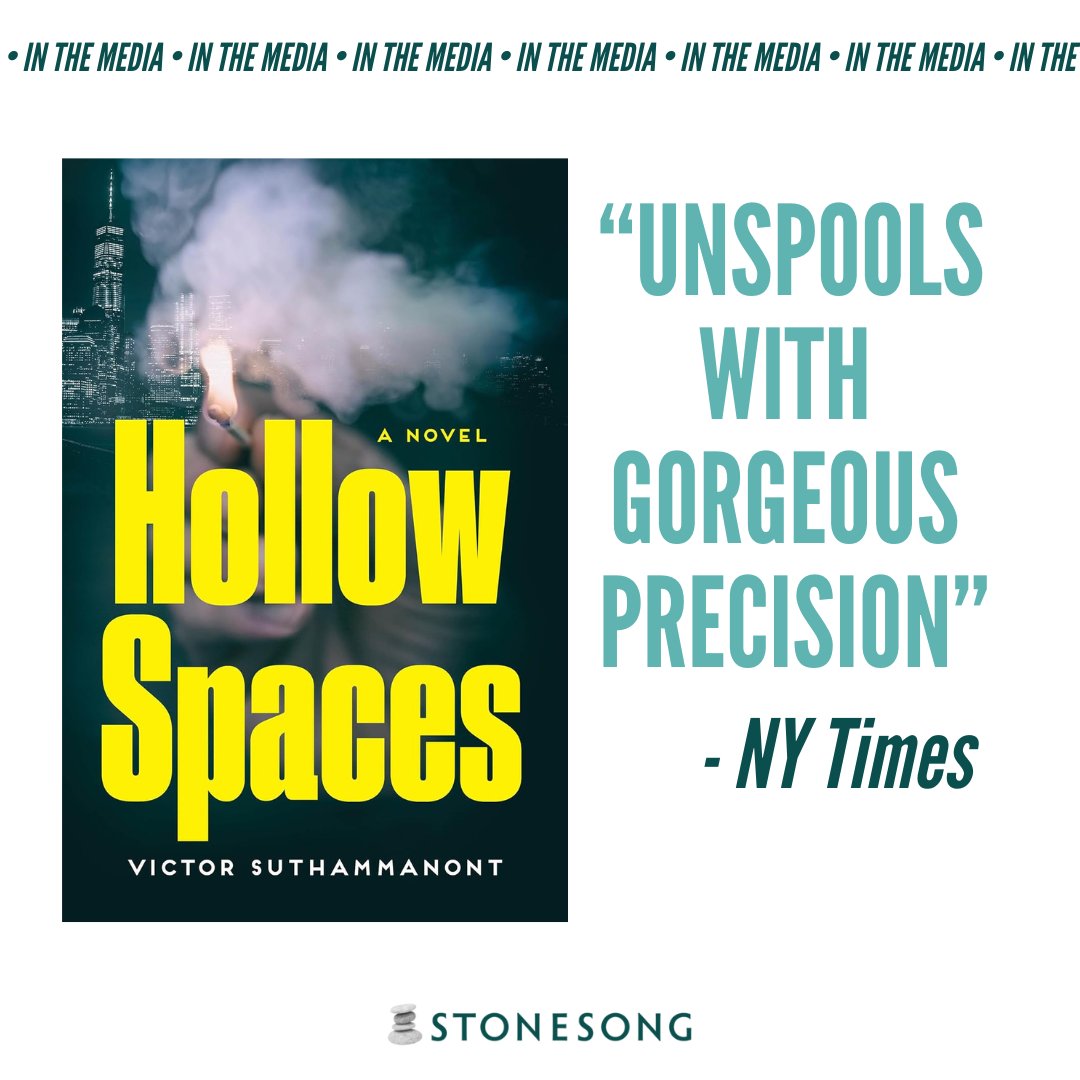Victor Suthammanont's HOLLOW SPACES on the NY Times list of notable new crime fiction:
nytimes.com/2025/08/13/boo…