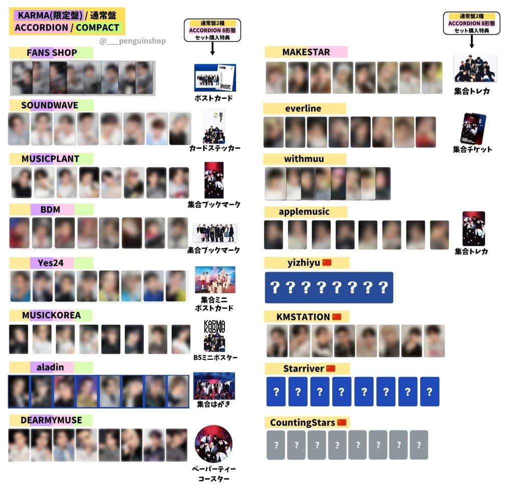straykids バンチャン KARMA 店舗特典 まとめ売り straykids バンチャン 店舗特典 購入特典 封入 トレカ まとめ売り