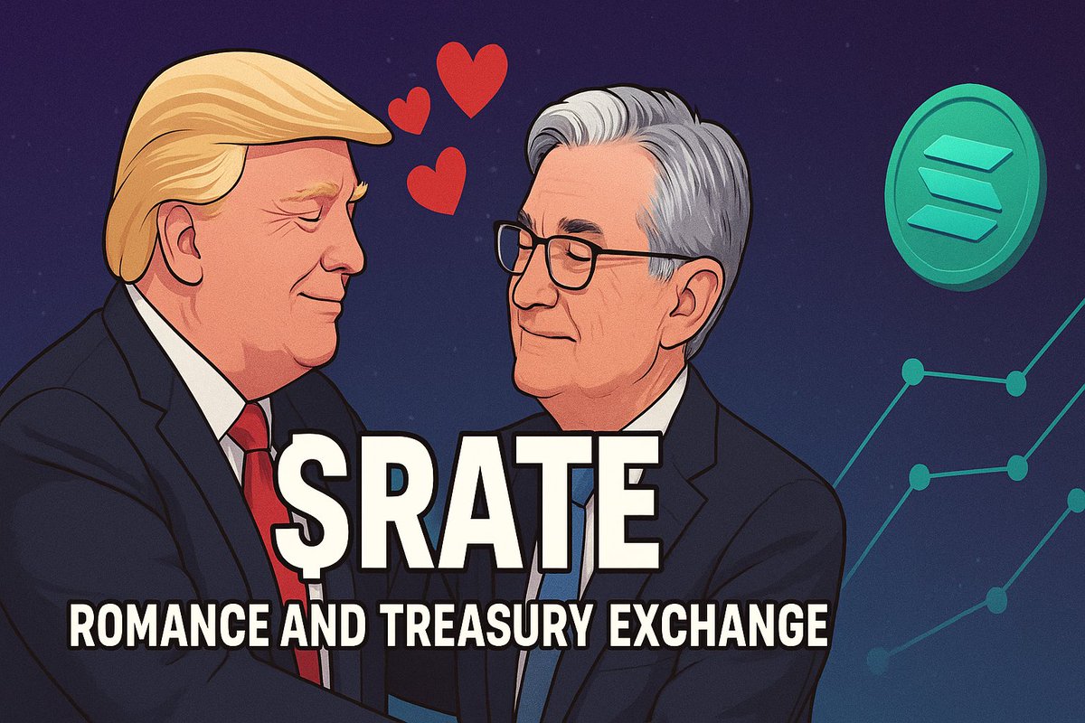 🎁THE MOST BROMANTIC GIVEAWAY IS HERE🎁

5 winners get 100K $RATE each if we hit 50 entries!

✅ Follow us
✅ Like &amp; RT this post
✅ Comment your Solana wallet

Get your $RATE on:
pump.fun/coin/F1pUjQkMf…

#Solana #Crypto #PumpFun #RATE #Trump
