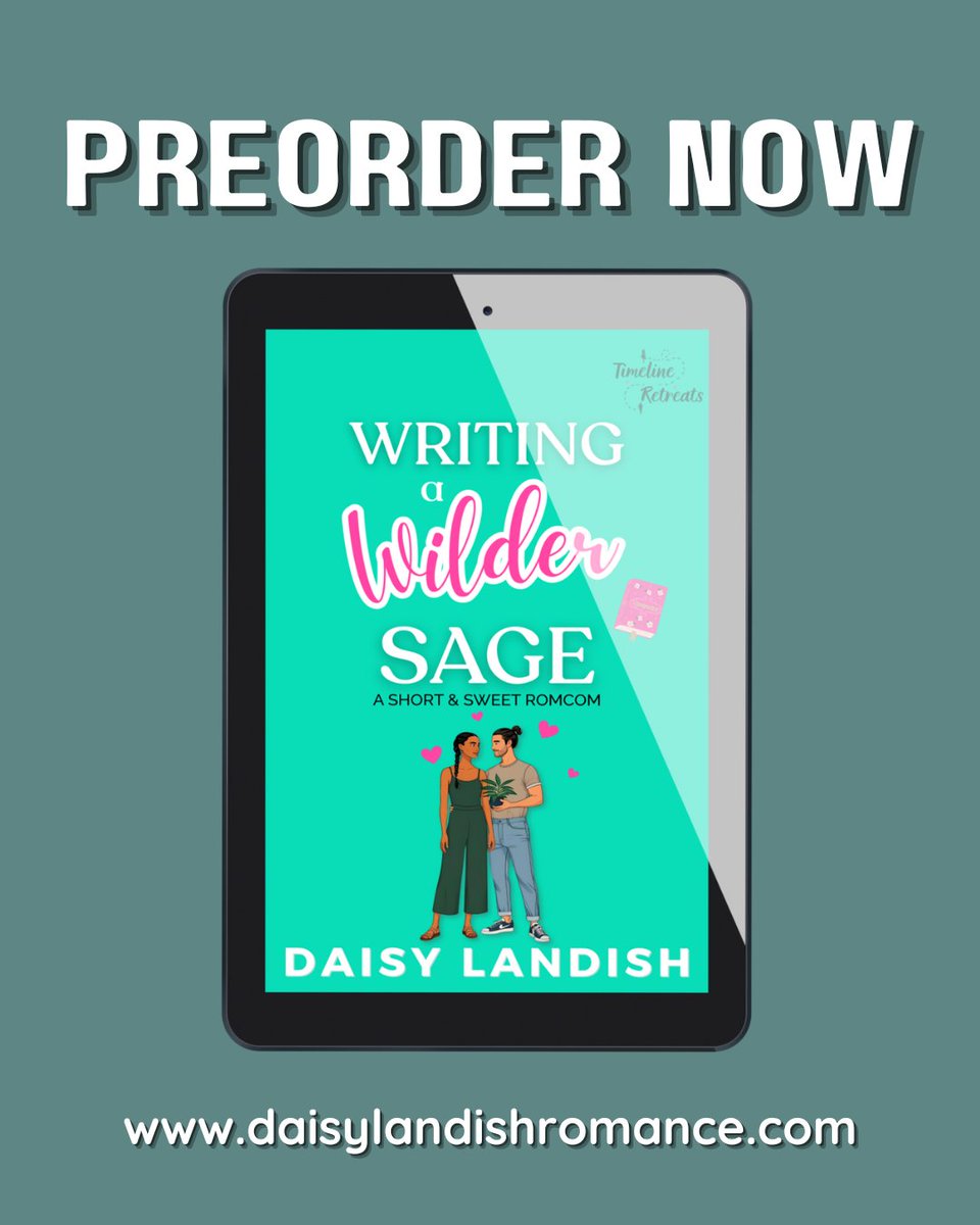 BAT_publishing's tweet image. ✨ What if the version of you who writes romance... got to take over for a week?

📚 Preorder now and meet the poet, the pancakes, and the story that might just rewrite you too.

🔗 [amazon.com/dp/B0F7GKYW6

#RomComReads #CleanRomCom #TimelineRetreats