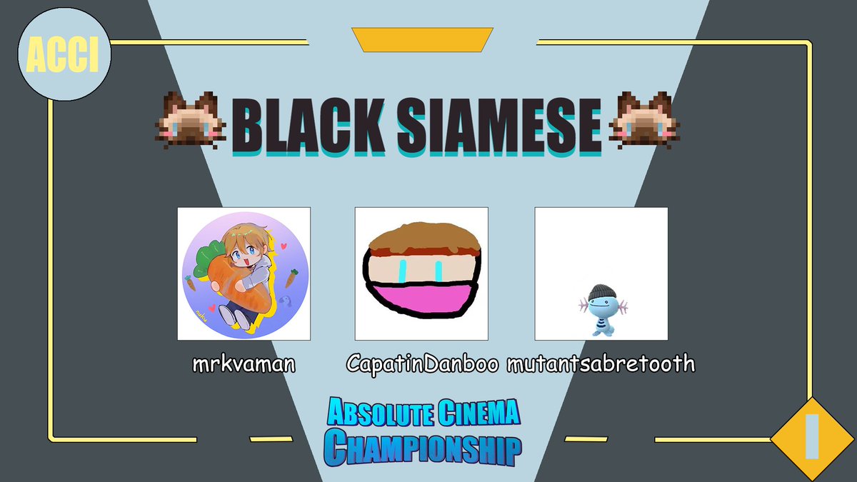 ACC International 1 is going to take part in August 16th Saturday at 9am EST/ 9pm AWST. Announcing black  team:<a href="/Mrkvaman/">Mrkvaman</a> <a href="/CDanboo/">CapatinDanboo</a> <a href="/Mutant1412719/">Mutant</a>