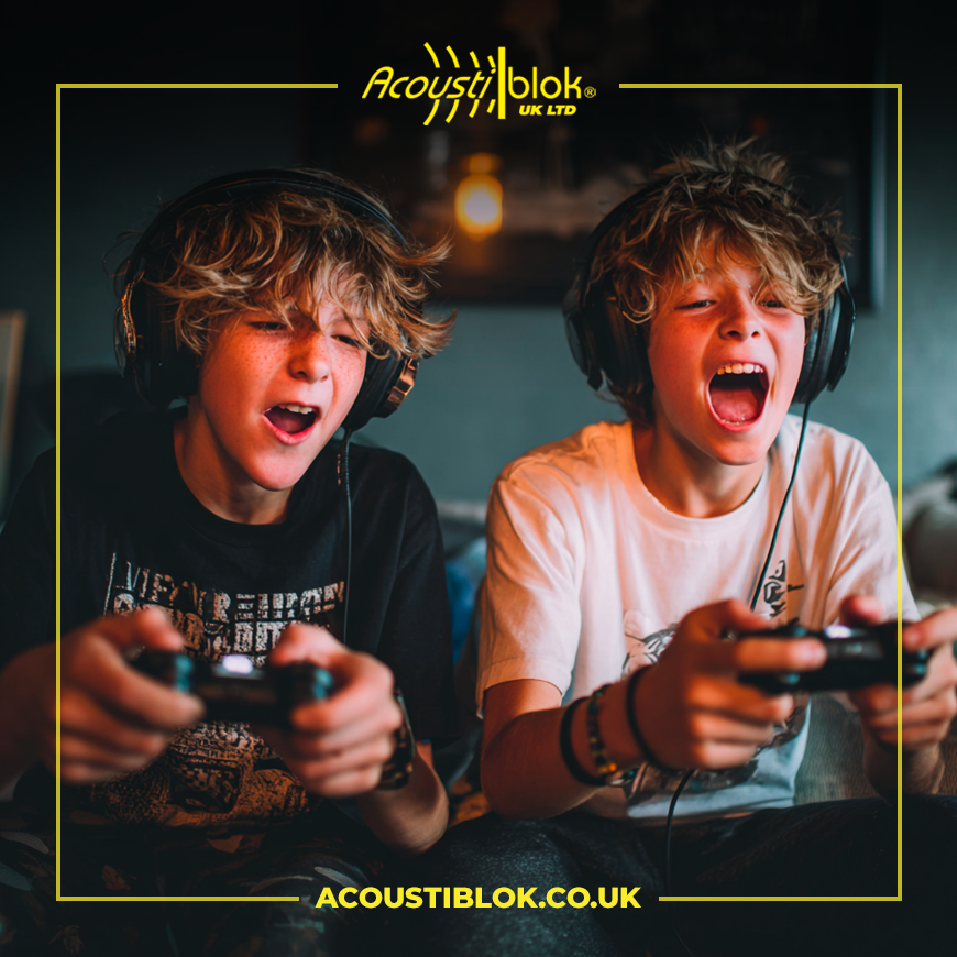 🎮 Shout, laugh &amp; celebrate! Acoustiblok keeps games room noise where it belongs... inside.

#GamesRoomSoundproofing

💻acoustiblok.co.uk
📧 info@acoustiblok.co.uk
📞 01622 840289