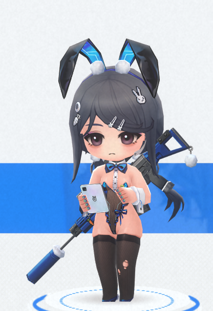 TMTM4a's tweet image. 귀여워 귀여워
#BunnyGirl #Nikke #Exia #SD