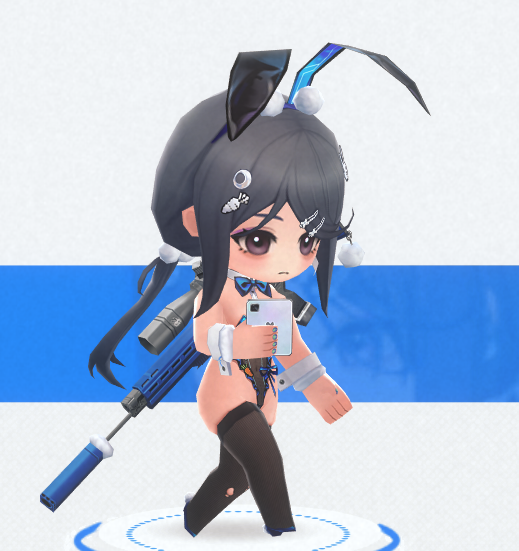 TMTM4a's tweet image. 귀여워 귀여워
#BunnyGirl #Nikke #Exia #SD