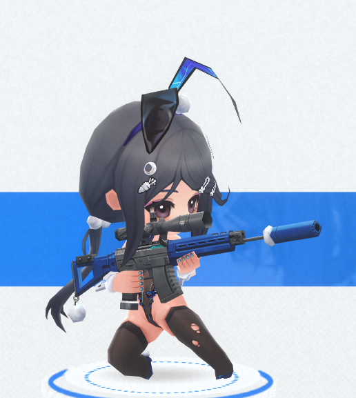 TMTM4a's tweet image. 귀여워 귀여워
#BunnyGirl #Nikke #Exia #SD