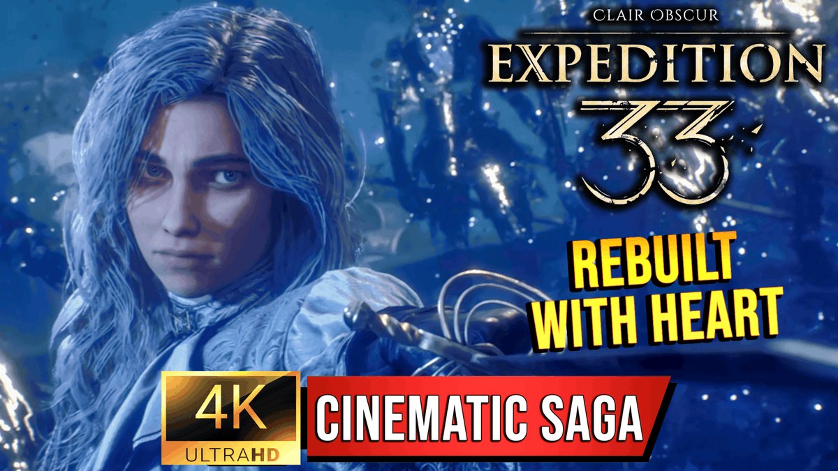 GamesInSilence's tweet photo. 🚨 The Epic Finale 🚨
Clair Obscur: Expedition 33 — 8 hours of pure 4K cinematic gameplay.
🕰️ LIVE Premiere in 1 hour → https://t.co/YVOpzgRRj8

Your support today means everything ❤️

#ClairObscur #Expedition33 #CinematicSaga #4K https://t.co/iGB2zic407