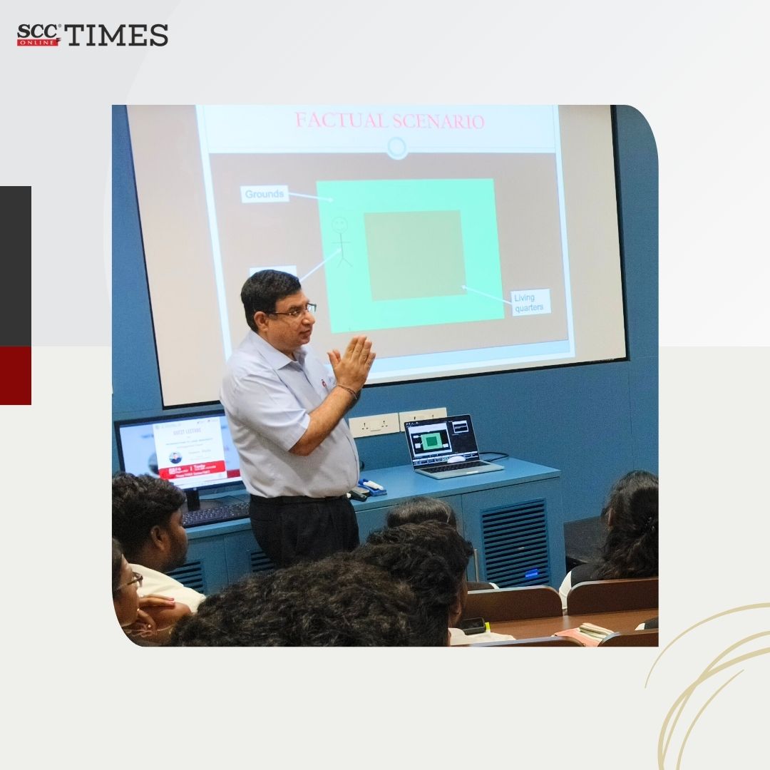 scconline_'s tweet image. Mr. Sumeet Malik, Director, EBC, delivered an engaging and insightful guest lecture on Introduction to Legal Research at Vinayaka Mission&apos;s Law School (VMLS), Chennai.

#scconline #legalnews #scconlineblog #legalknowledge #legalblog #legalupdates #lawstudent #legalresearch