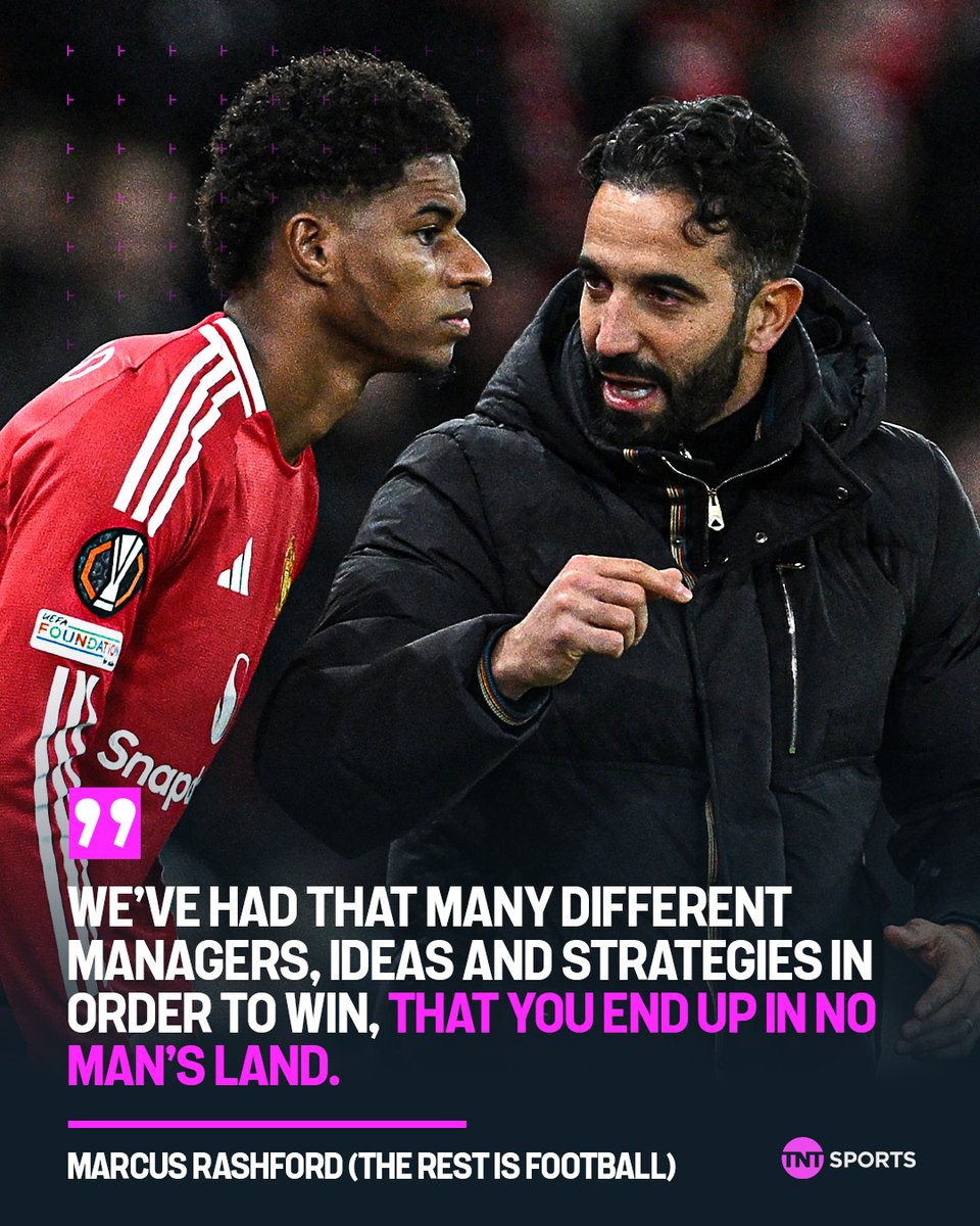 footballontnt's tweet photo. Marcus Rashford believes Man United need some managerial consistency in order to be truly successful again 🗣️ https://t.co/nLupFLzppd