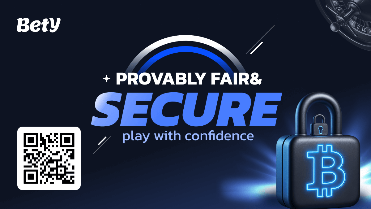 BetyGlobal's tweet photo. 🔐 Play with Confidence on Bety!
Discover how Bety ensures a Provably Fair &amp; Secure gaming experience. Our transparent system guarantees every move is fair, so you can focus on the fun! 🎮💪
🔗https://t.co/LjWbZxn2V5

#ProvablyFair #BetyGaming #SecurePlay https://t.co/EaRfDCPteF